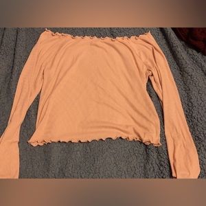 Arizona Jean Co. Sized XXL Off the shoulder Long Sleeved Shirt